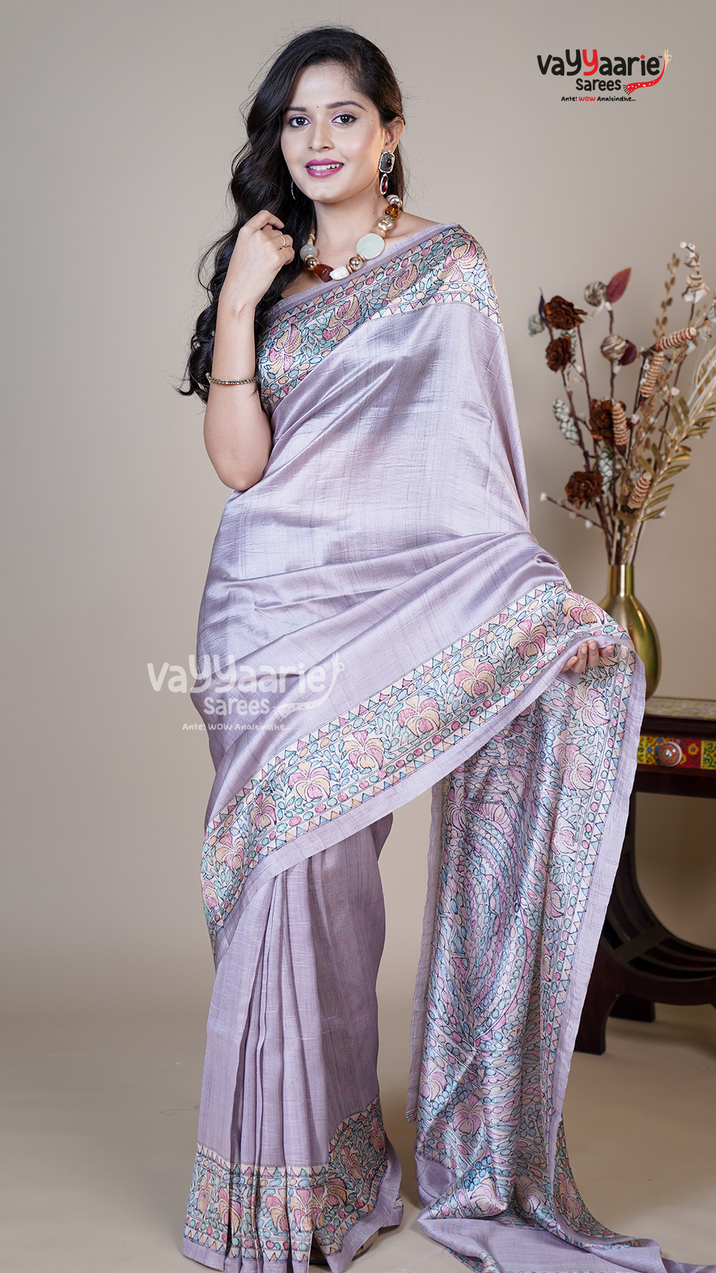 Chikoo Banaras Mango Fancy Saree for Social Gatherings
