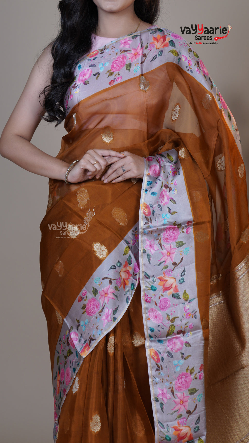 Mustard Raw Mango Fancy Saree for Occasion Wear