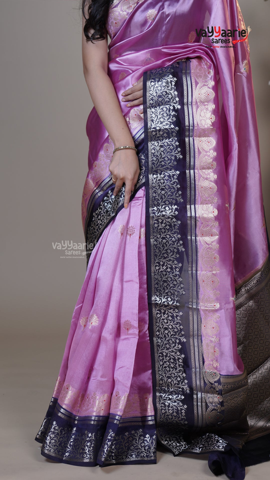 Multi Colour Chiniya Silk Fancy Saree for Gatherings