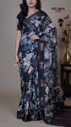 Multi Colour Tissue Fancy Saree for Traditional Wear