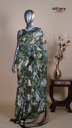 Multi Colour Tissue Fancy Saree for Family Functions