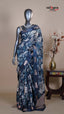 Multi Colour Tissue Fancy Saree for Evening Wear