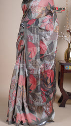 Multi Colour Dola Silk Fancy Saree for Festive Parties