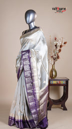 Multi Colour Chiniya Silk Fancy Saree for Sangeet Nights