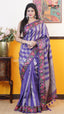 Violet Fancy Saree | Traditional Ethnic Saree | Vayyaarie Sarees