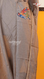Biscuit Fancy Saree | Classic Handloom Saree | Vayyaarie Sarees