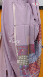 Lavender Chanderi Saree | Classic Handloom Saree | Vayyaarie Sarees