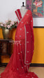 Red Fancy Saree | Designer Ethnic Wear Saree | Vayyaarie Sarees