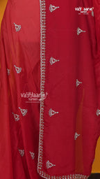 Red Fancy Saree | Designer Ethnic Wear Saree | Vayyaarie Sarees