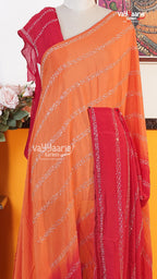 Red Fancy Saree | Designer Ethnic Wear Saree | Vayyaarie Sarees
