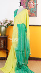 Sea Green Fancy Saree | Designer Ethnic Wear Saree | Vayyaarie Sarees