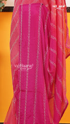 Rani Pink Fancy Saree | Designer Ethnic Wear Saree | Vayyaarie Sarees