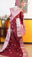 Maroon Mushroom Saree | Fancy Ethnic Wear Saree | Vayyaarie Sarees