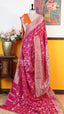 Rani Pink Fancy Saree | Traditional Ethnic Saree | Vayyaarie Sarees