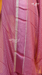 Onion Pink Chiffon Saree | Fancy Ethnic Wear Saree | Vayyaarie Sarees