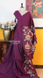 Wine Fancy Saree | Fancy Ethnic Wear Saree | Vayyaarie Sarees