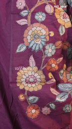 Wine Fancy Saree | Fancy Ethnic Wear Saree | Vayyaarie Sarees