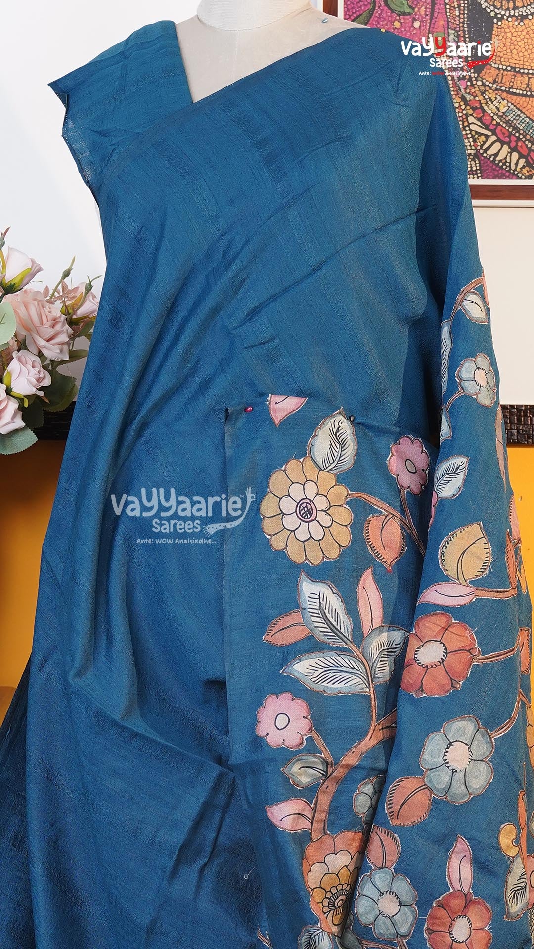 Blue Fancy Saree | Fancy Ethnic Wear Saree | Vayyaarie Sarees