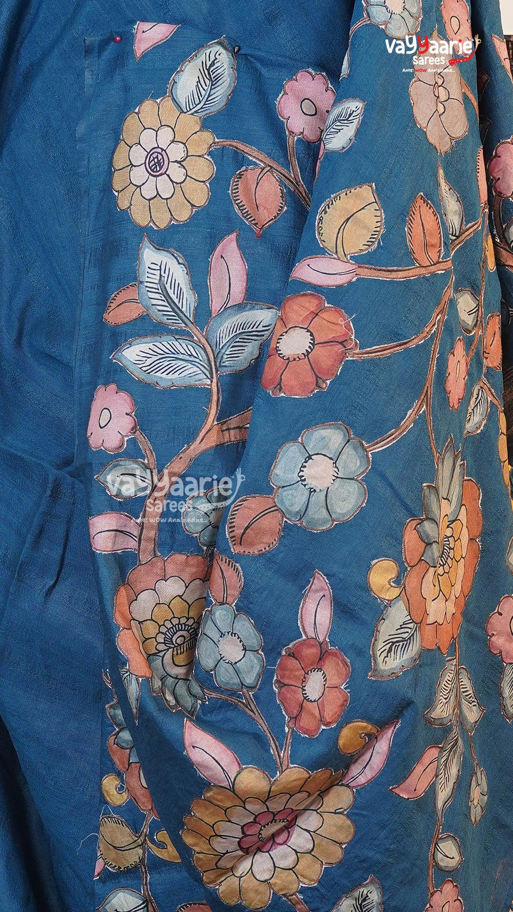 Blue Fancy Saree | Fancy Ethnic Wear Saree | Vayyaarie Sarees