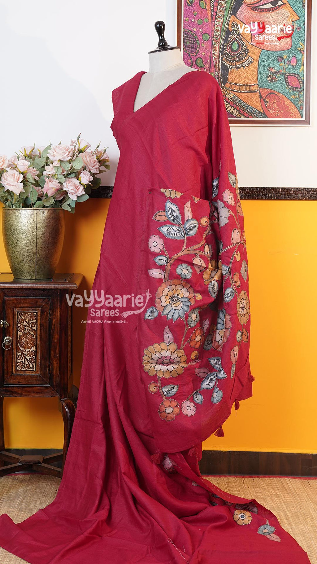 Maroon Fancy Saree | Fancy Ethnic Wear Saree | Vayyaarie Sarees