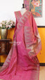 Pink Semi Dupion Silk Saree | Fancy Ethnic Wear Saree | Vayyaarie Sarees