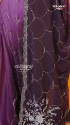 Wine Fancy Saree | Fancy Ethnic Wear Saree | Vayyaarie Sarees