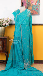 Blue Fancy Saree | Designer Ethnic Wear Saree | Vayyaarie Sarees