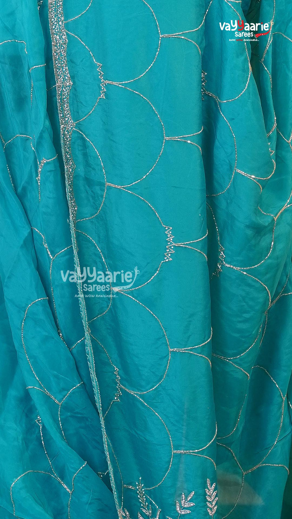 Blue Fancy Saree | Designer Ethnic Wear Saree | Vayyaarie Sarees