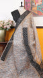 Cream Silk Kota Saree | Classic Handloom Saree | Vayyaarie Sarees
