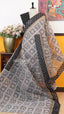 White Silk Kota Saree | Classic Handloom Saree | Vayyaarie Sarees