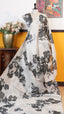 White Organza Saree | Fancy Ethnic Wear Saree | Vayyaarie Sarees