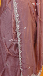 Onion Pink Fancy Saree | Designer Ethnic Wear Saree | Vayyaarie Sarees