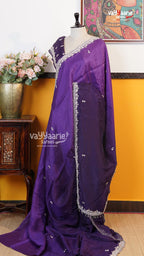 Violet Fancy Saree | Designer Ethnic Wear Saree | Vayyaarie Sarees