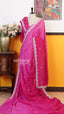 Rani Pink Fancy Saree | Designer Ethnic Wear Saree | Vayyaarie Sarees