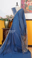 Blue Chanderi Saree | Classic Handloom Saree | Vayyaarie Sarees