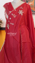 Red Fancy Saree | Fancy Ethnic Wear Saree | Vayyaarie Sarees