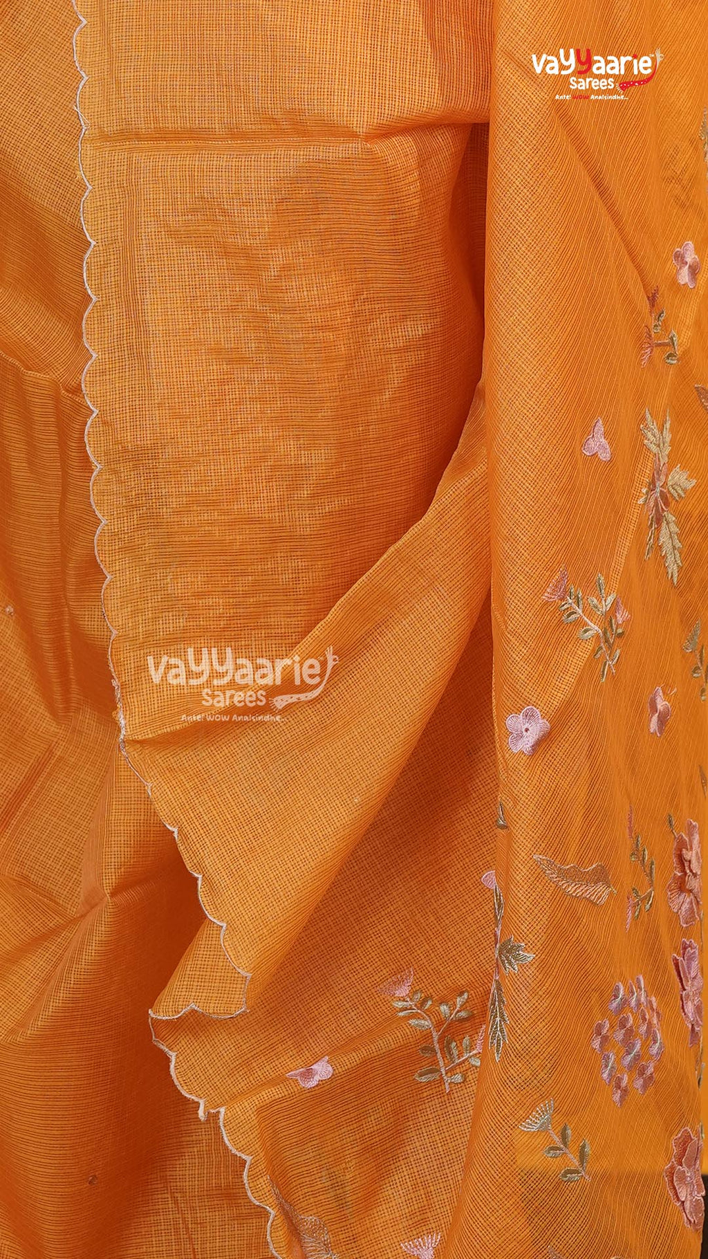 Gold Fancy Saree | Fancy Ethnic Wear Saree | Vayyaarie Sarees