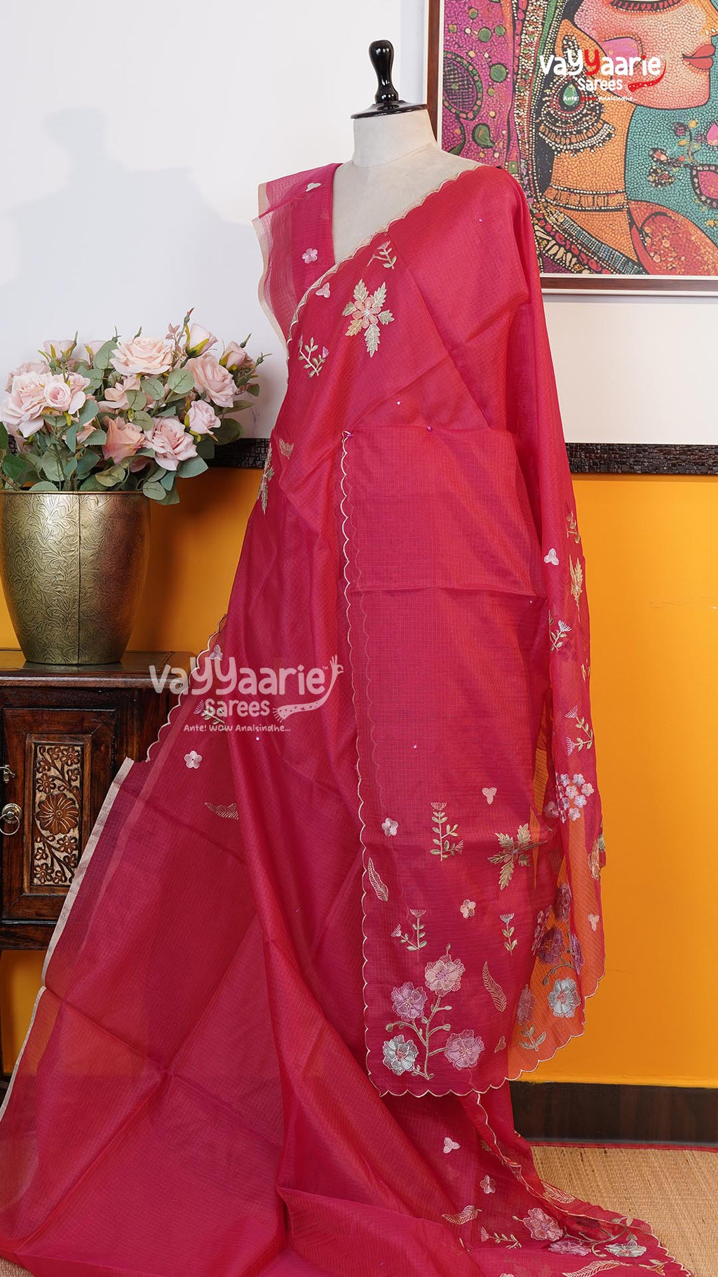 Pink Fancy Saree | Fancy Ethnic Wear Saree | Vayyaarie Sarees