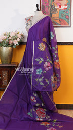 Violet Fancy Saree | Fancy Ethnic Wear Saree | Vayyaarie Sarees