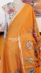 Gold Fancy Saree | Fancy Ethnic Wear Saree | Vayyaarie Sarees