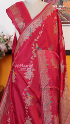 Red Fancy Saree | Traditional Ethnic Saree | Vayyaarie Sarees