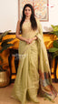 Pista Green Chanderi Saree | Classic Handloom Saree | Vayyaarie Sarees