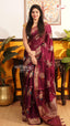 Wine Fancy Saree | Traditional Ethnic Saree | Vayyaarie Sarees