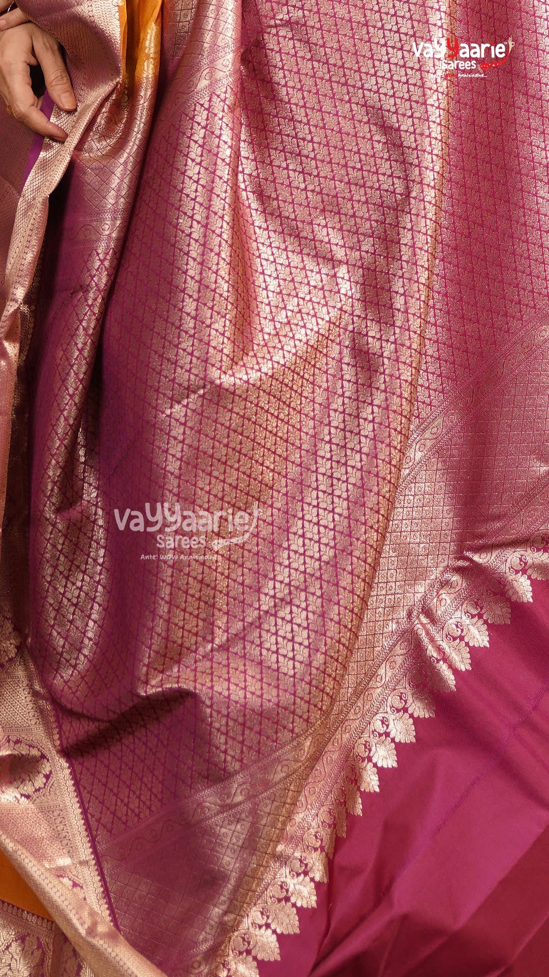 Gold Pattu Saree | Traditional Ethnic Saree | Vayyaarie Sarees
