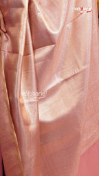 Baby Pink Dmm Pattu Saree | Traditional Ethnic Saree | Vayyaarie Sarees