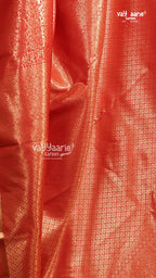 Red Dmm Pattu Saree | Traditional Ethnic Saree | Vayyaarie Sarees