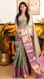 Sea Green Pattu Saree | Traditional Ethnic Saree | Vayyaarie Sarees