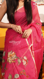 Rani Pink Fancy Saree | Fancy Ethnic Wear Saree | Vayyaarie Sarees