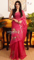 Rani Pink Fancy Saree | Fancy Ethnic Wear Saree | Vayyaarie Sarees