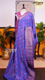 Peacock Blue Dola Silk Saree | Fancy Ethnic Wear Saree | Vayyaarie Sarees